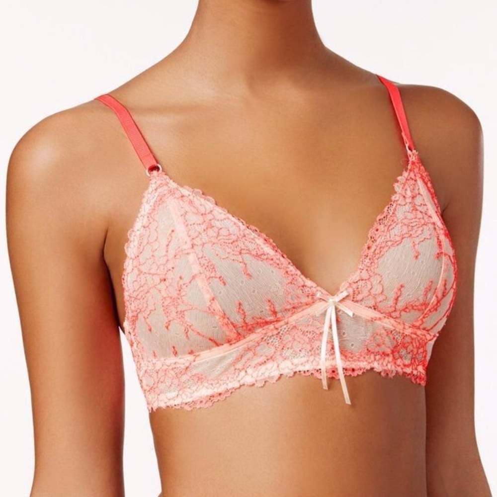 Heidi By Heidi Klum Natural Lace Soft Cup Bra